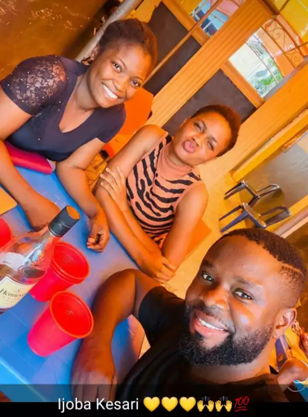 Actor, Itele D Icon Meets The Ladies Who Defamed Davido (Photos)